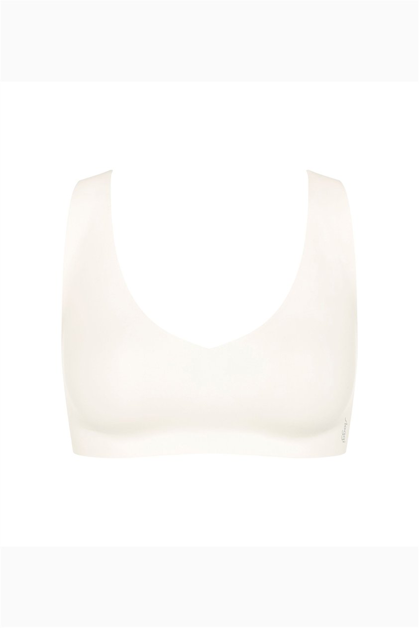 Sloggi ZERO Feel 20 Bralette Kadın Sütyen Beyaz