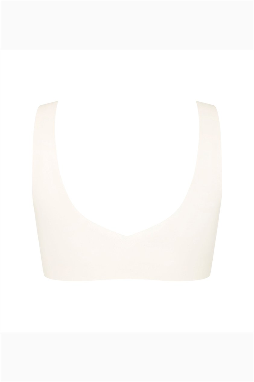Sloggi ZERO Feel 20 Bralette Kadın Sütyen Beyaz