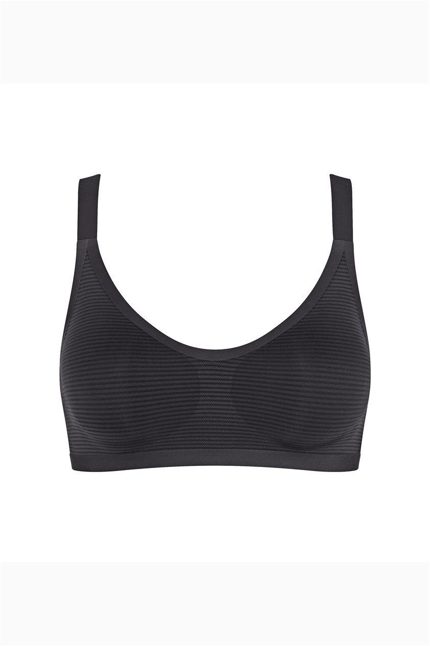 Sloggi ZERO Feel Air Bralette Kadın Sütyen Siyah