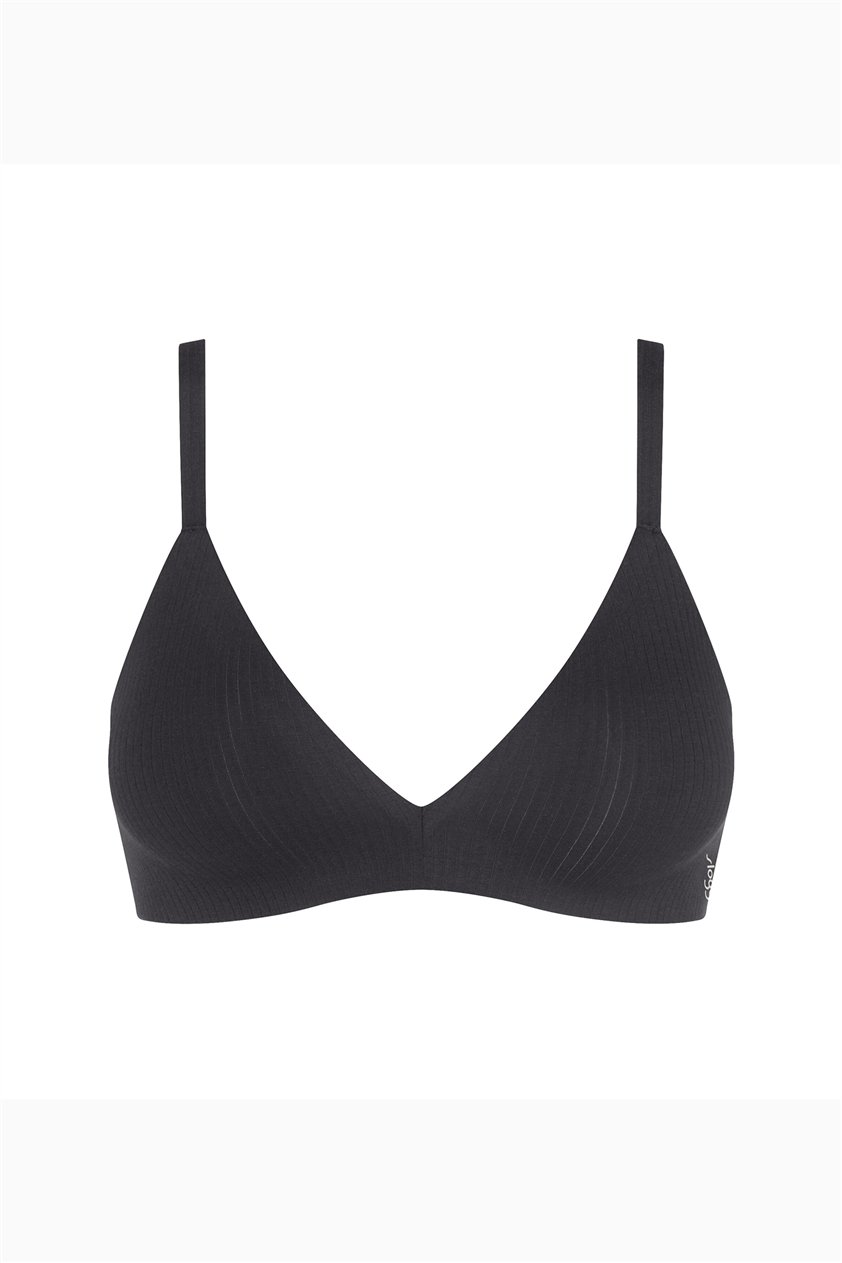 Sloggi ZERO Feel Pure THE UP Push Up Kadın Sütyen Siyah