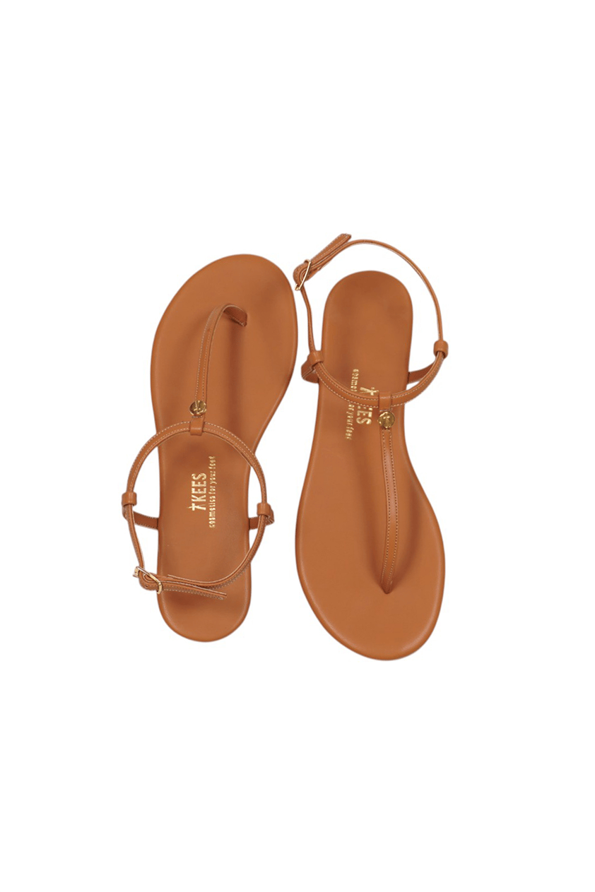 Tkees Kadın Camel Sandalet Taba