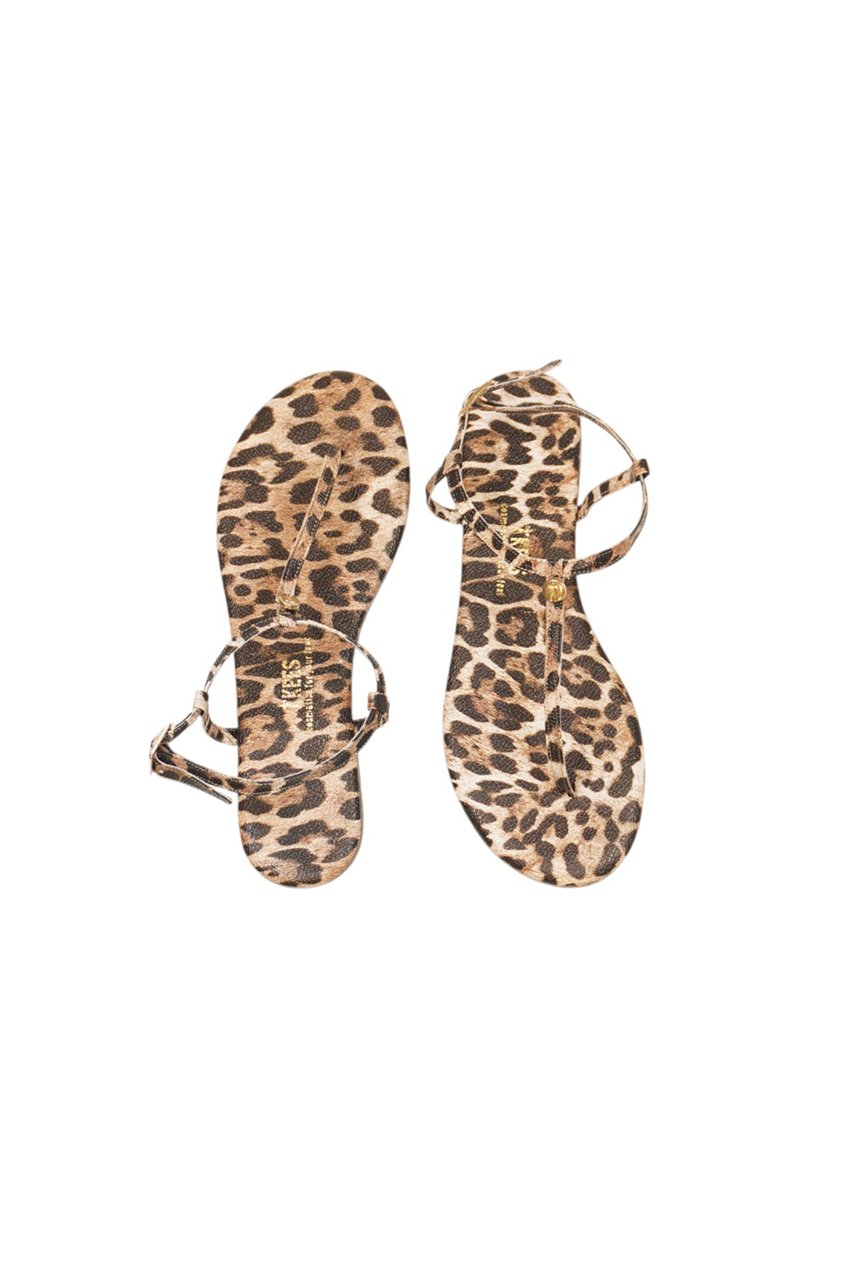 Tkees Kadın LeoparIı Sandalet Çok Renkli