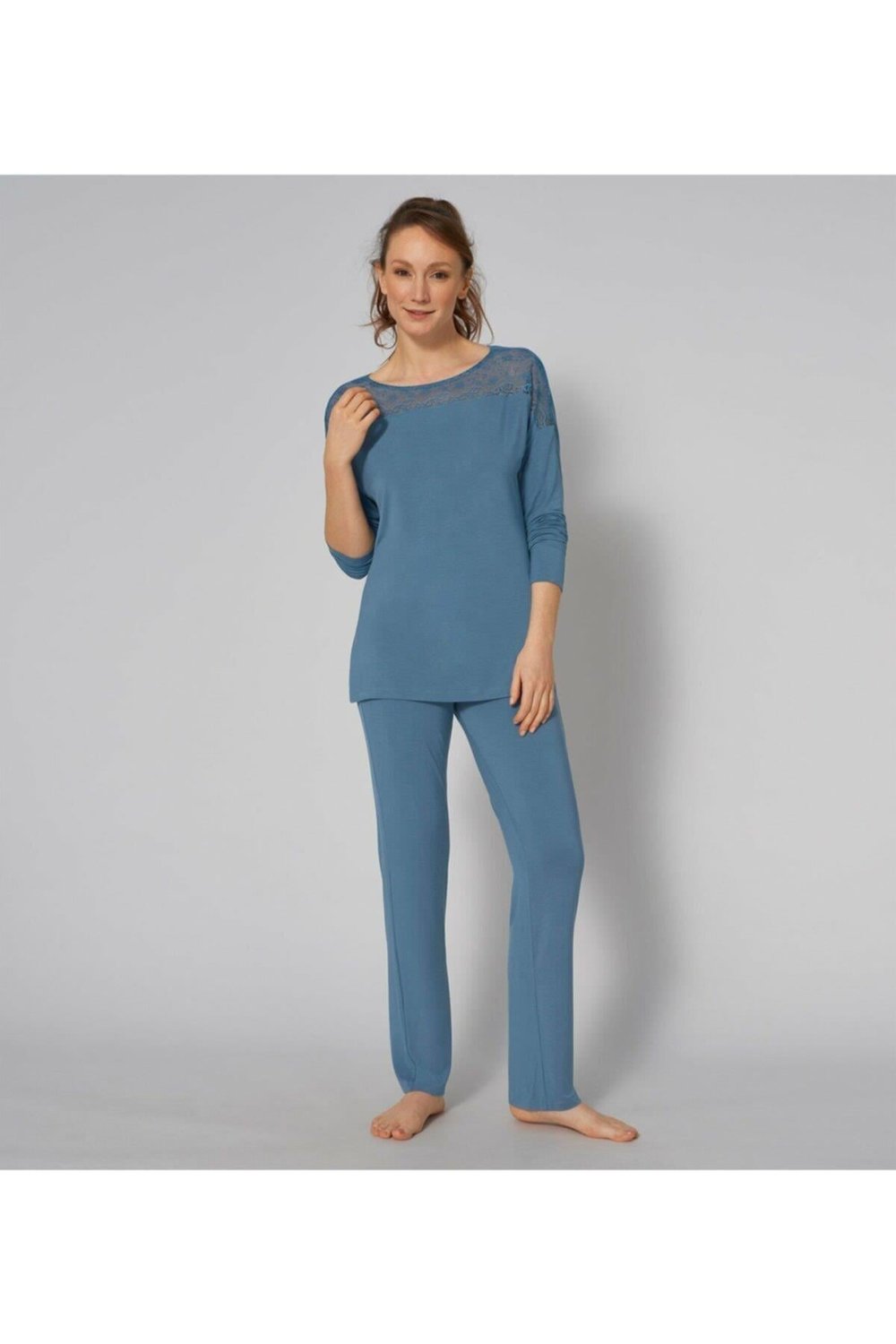 Triumph Amourette Pk Lsl 01 Pijama Takımı