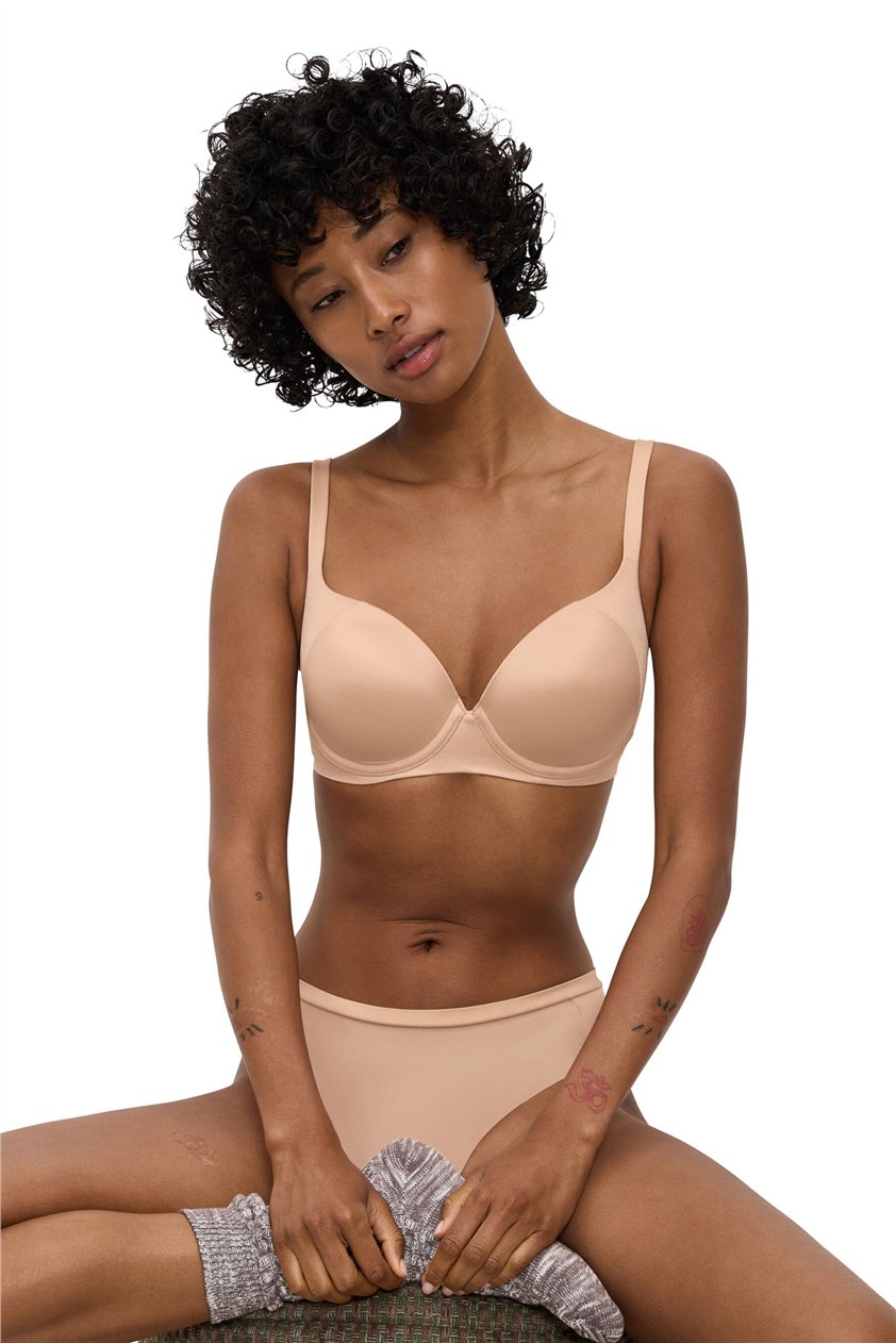 Triumph Body Make-Up Soft Touch Wp Ex Sporcu Sütyen Bej