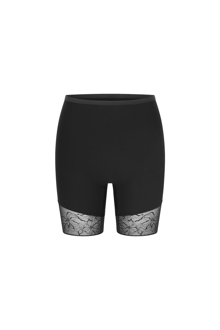 Triumph Comfort Contour Mid-Thigh Panty Kadın Korse Siyah