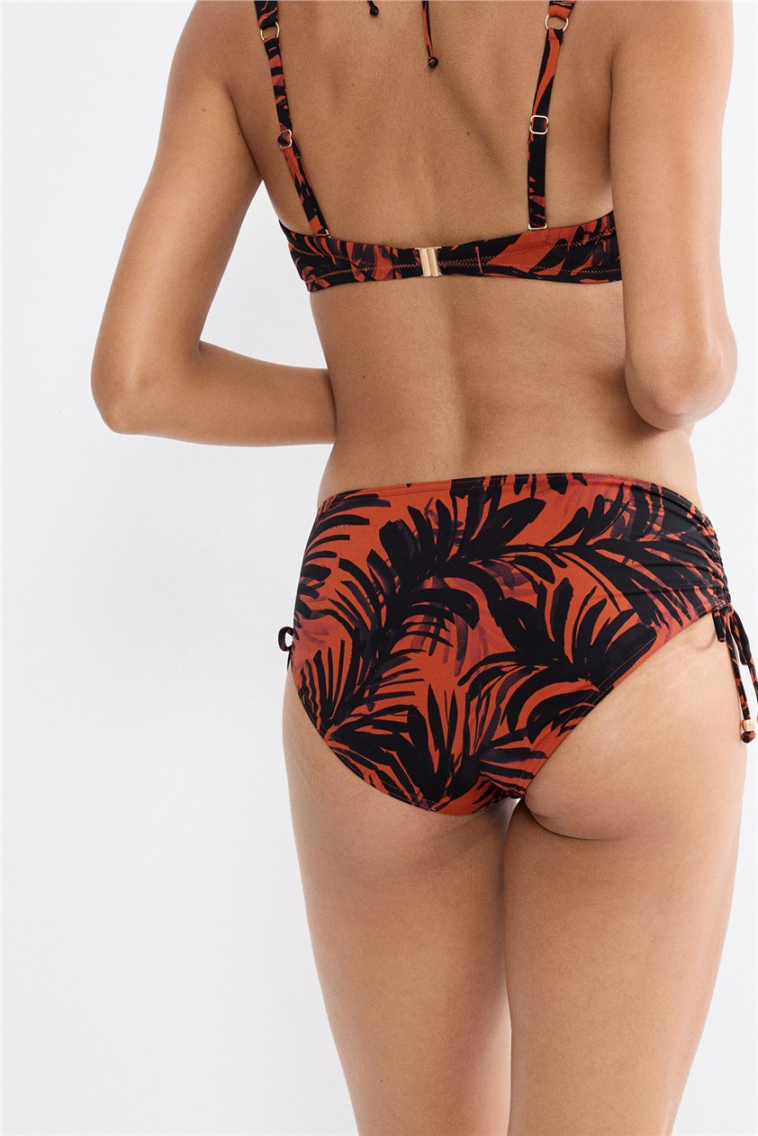 Triumph Kadın Summer Palm Midi 01 Bikini Altı Siyah