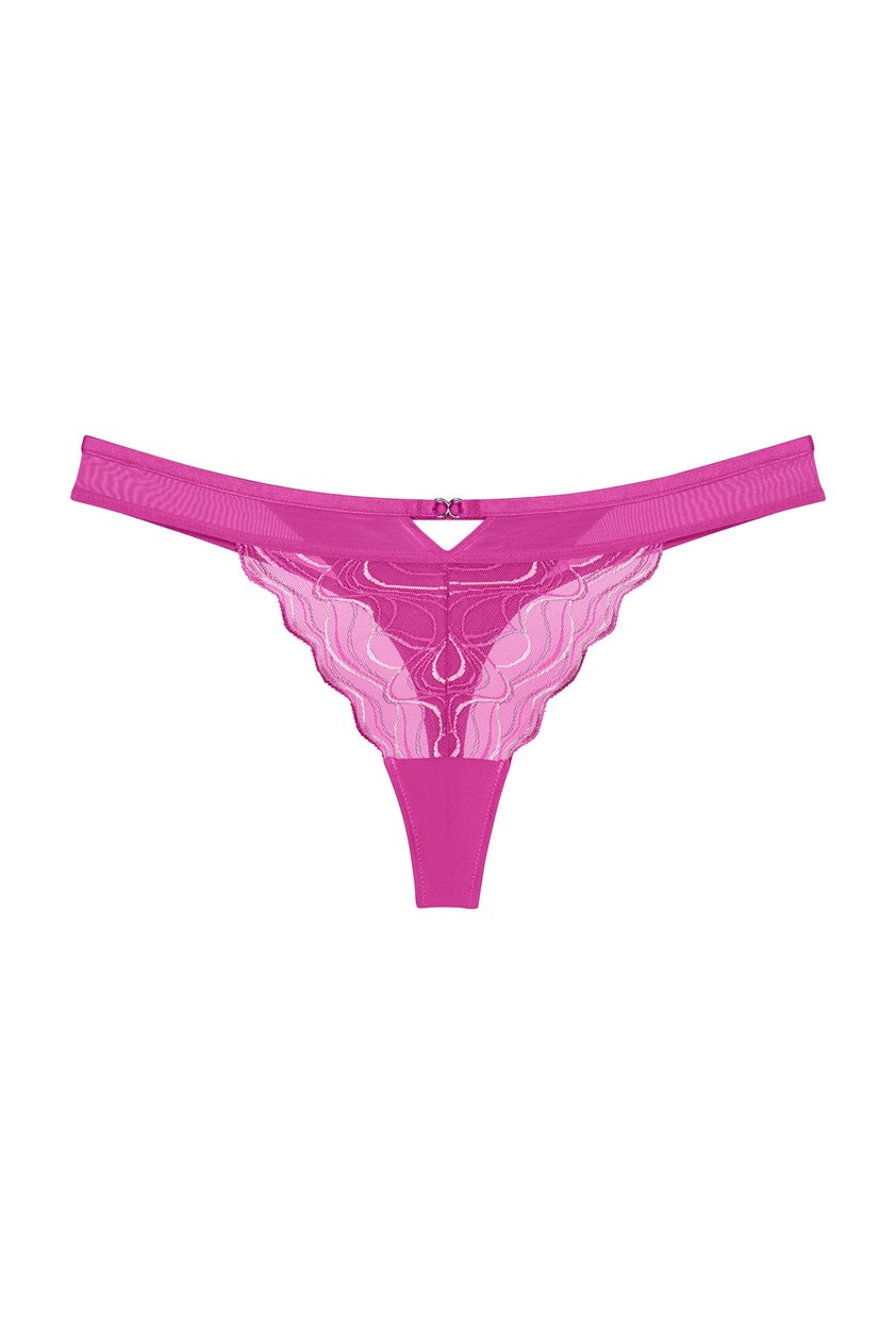 Triumph Palina Waves of Glow String Kadın Külot Mürdüm