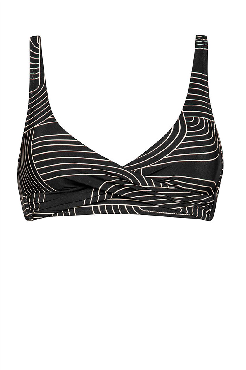 Watercult A-Watercult Line Set Kadın Bikini Üstü Siyah