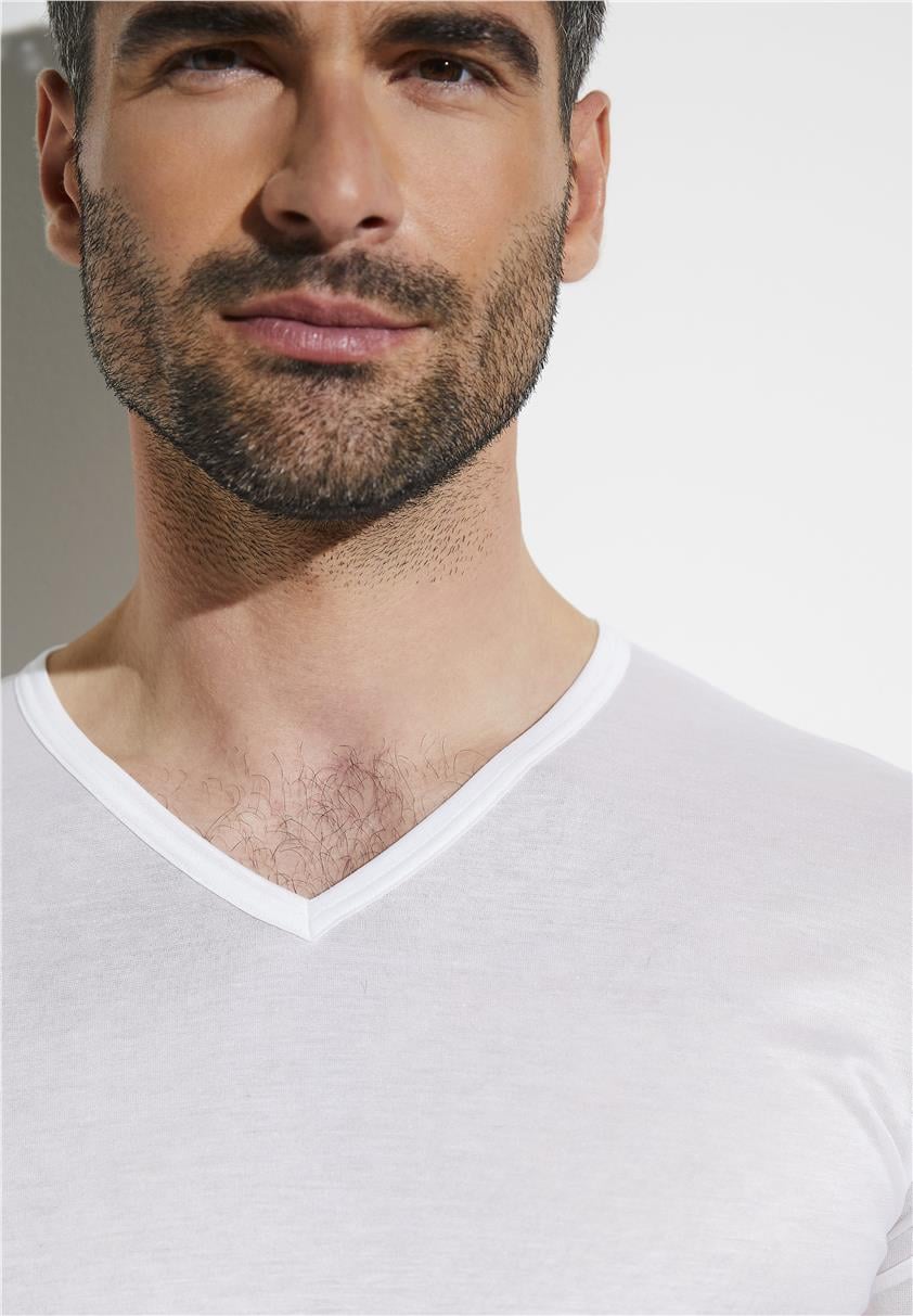 Zimmerli Erkek V Yaka T-Shirt