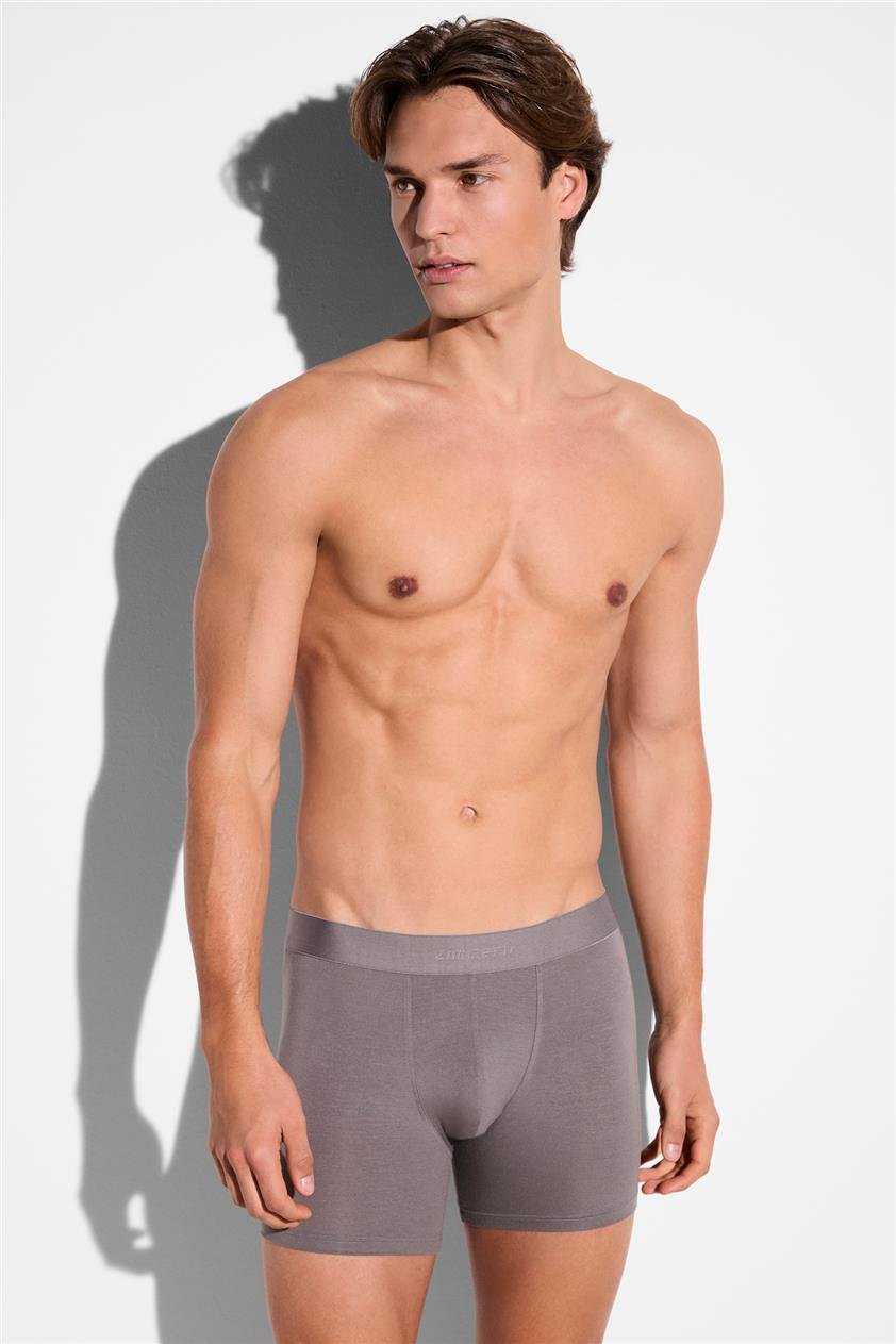 Zimmerli Erkek Pureness Boxer Gri
