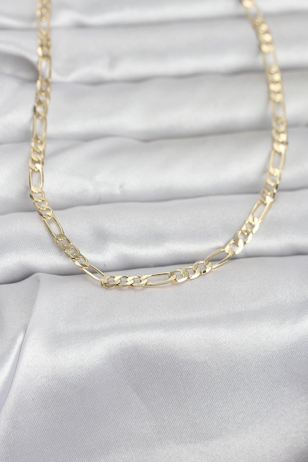 CM 14K Gold Renk Kuşgözü Zincir Model 60 cm Kadın Kolye