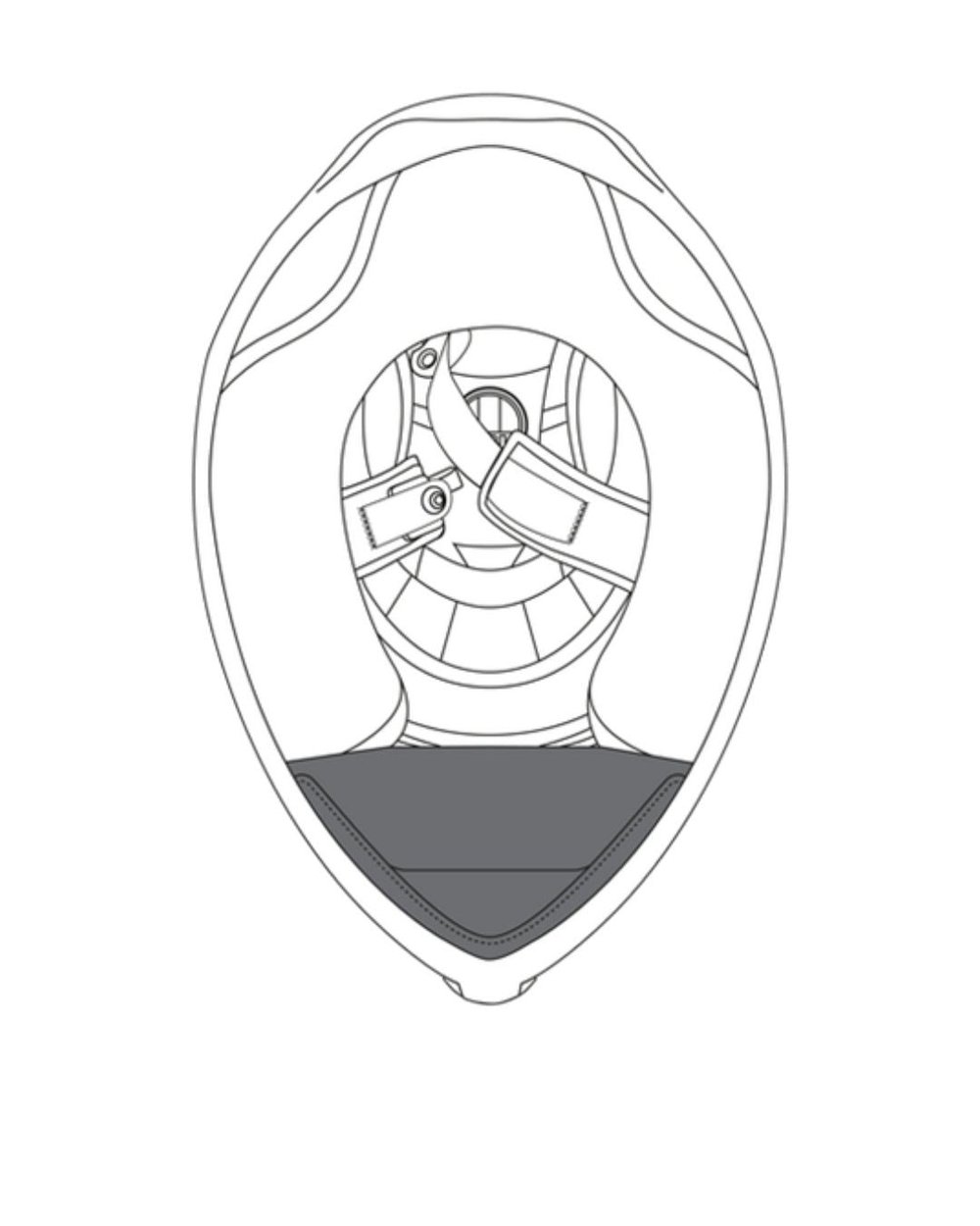 AGV K1 / K1 S Neutra Çene Pedi (Chin Curtain) - MotoDede