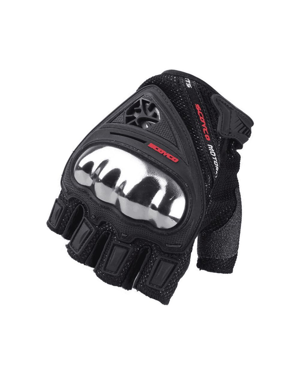 SCOYCO MC44D YARIM PARMAK ELDİVEN BLACK / SİYAH