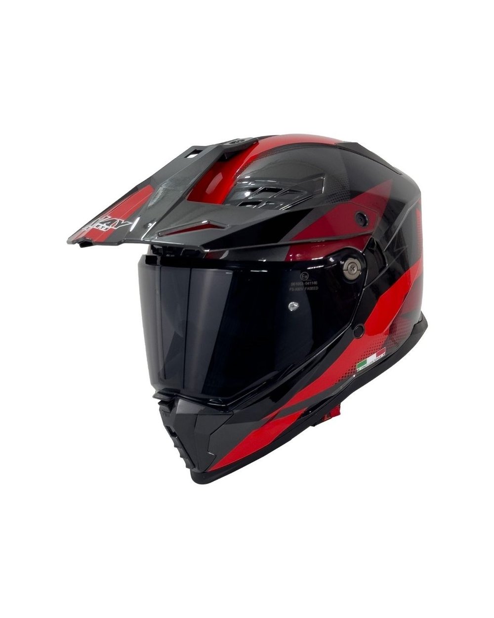 Sway SW-X65 Red Adventure Kask - MotoDede
