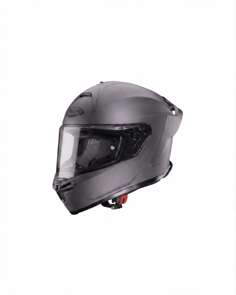 Caberg Roxter Mat Gun Metal Full-Face Motosiklet Kaskı (+ İridyum Gri Vizör Hediyeli)
