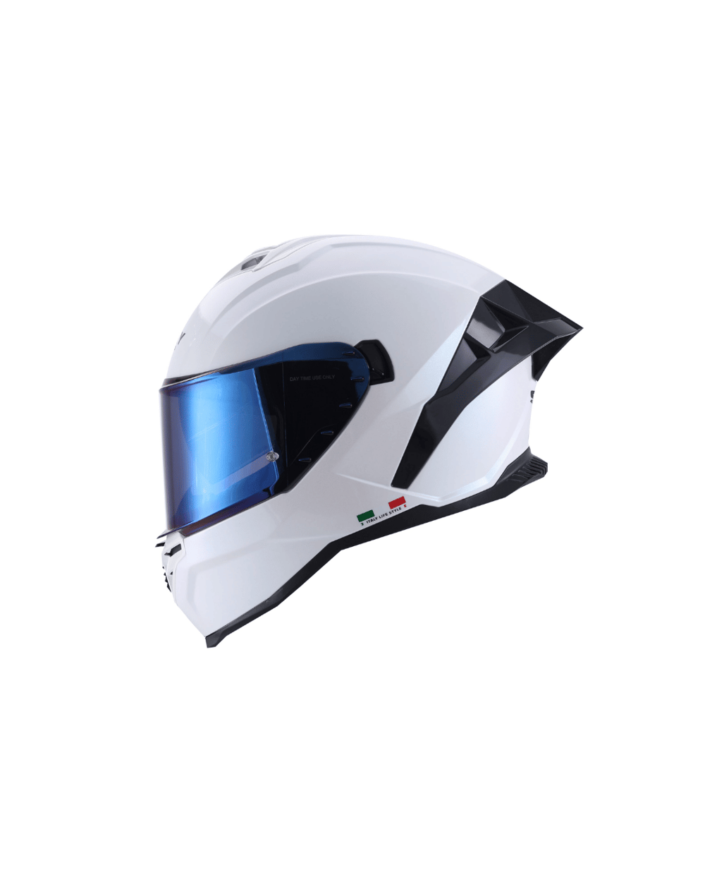 Sway SW-867 Blue White Full Face Kask - MotoDede