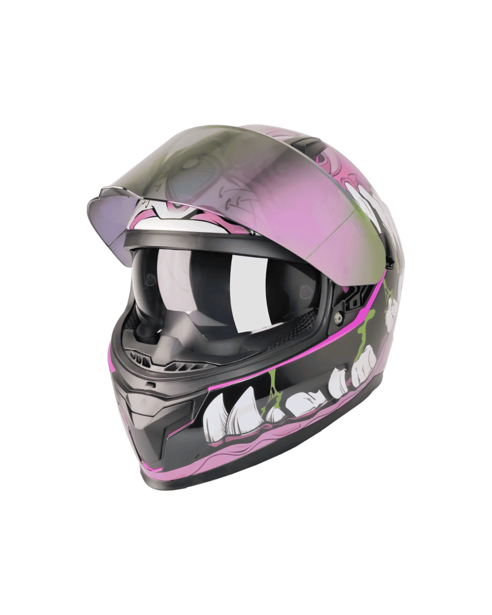 MTS M-910 Full Face Güneş Vizörlü Kask - Horus Lady - MotoDede