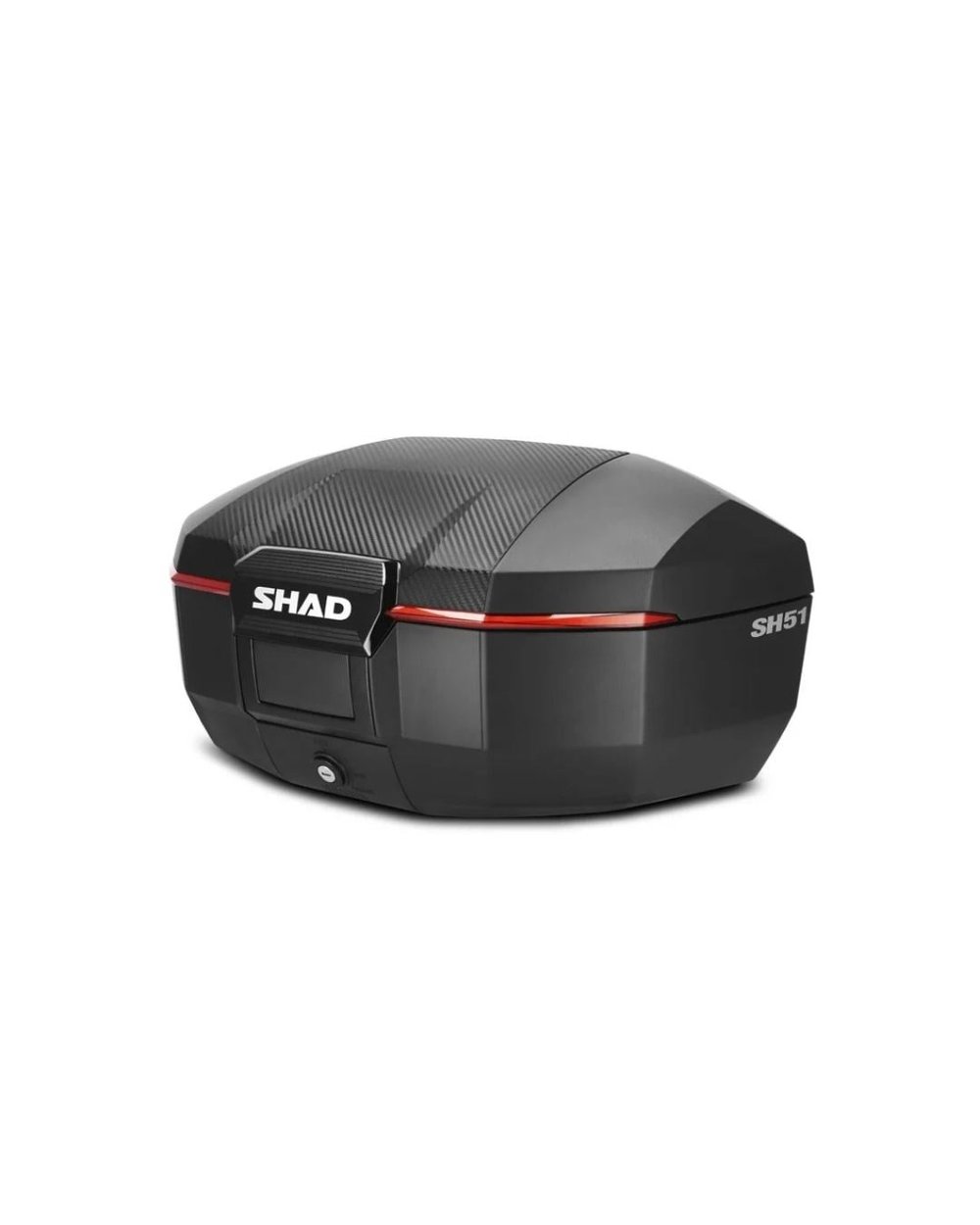 Shad SH51 Karbon Kapaklı Arka Çanta (Topcase) - 51 Litre - MotoDede