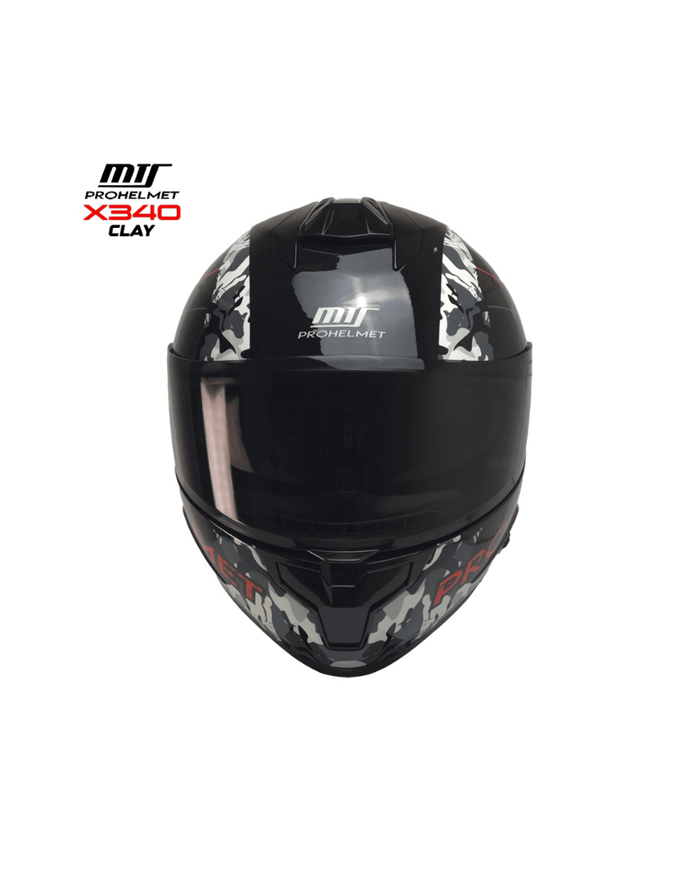 MTS X340 Full Face Kask - Clay - MotoDede