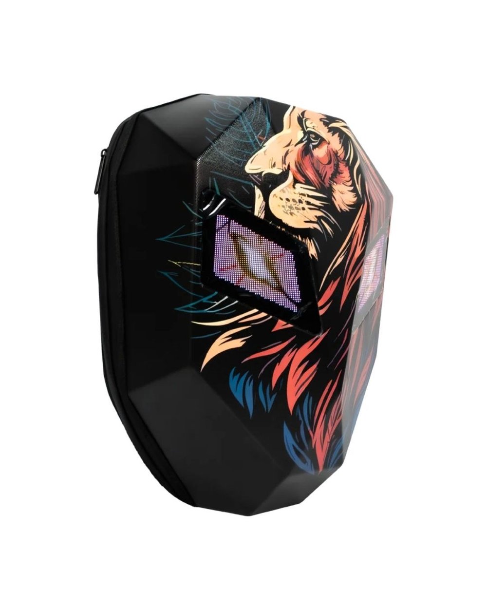 Jarmend T9-01 Lion Aslan Desenli LED Akıllı Çanta - MotoDede
