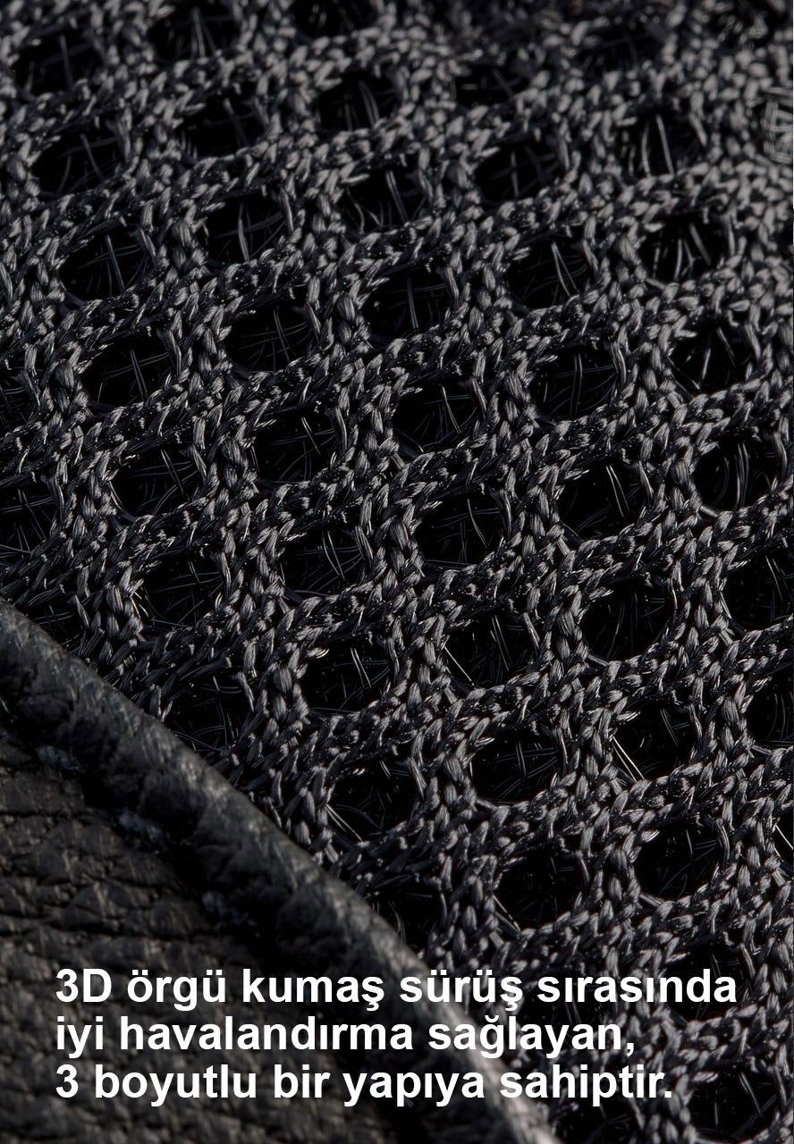 Revit Sand 4 Adventure Motosiklet Eldiveni - Siyah - MotoDede