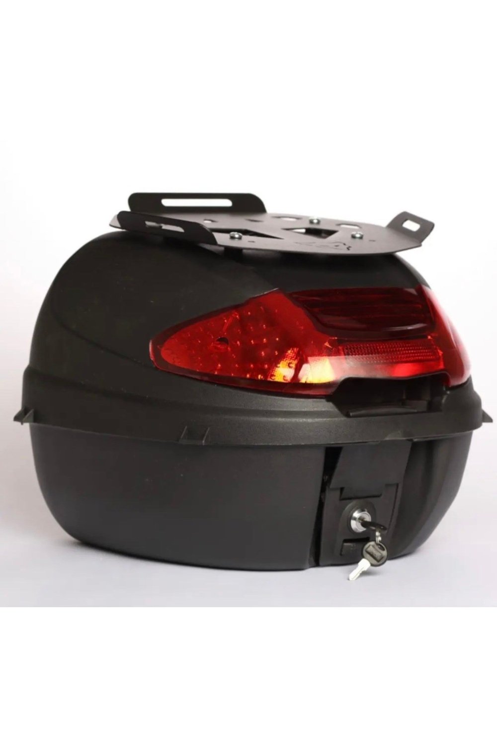 Tien SC-35 35 Litre Siyah Motosiklet Topcase Çanta (Çanta Üstü Metal Plakalı)