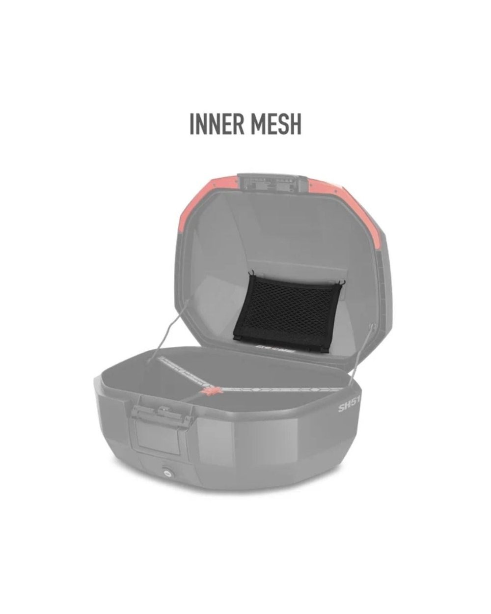 Shad SH51 Karbon Kapaklı Arka Çanta (Topcase) - 51 Litre - MotoDede