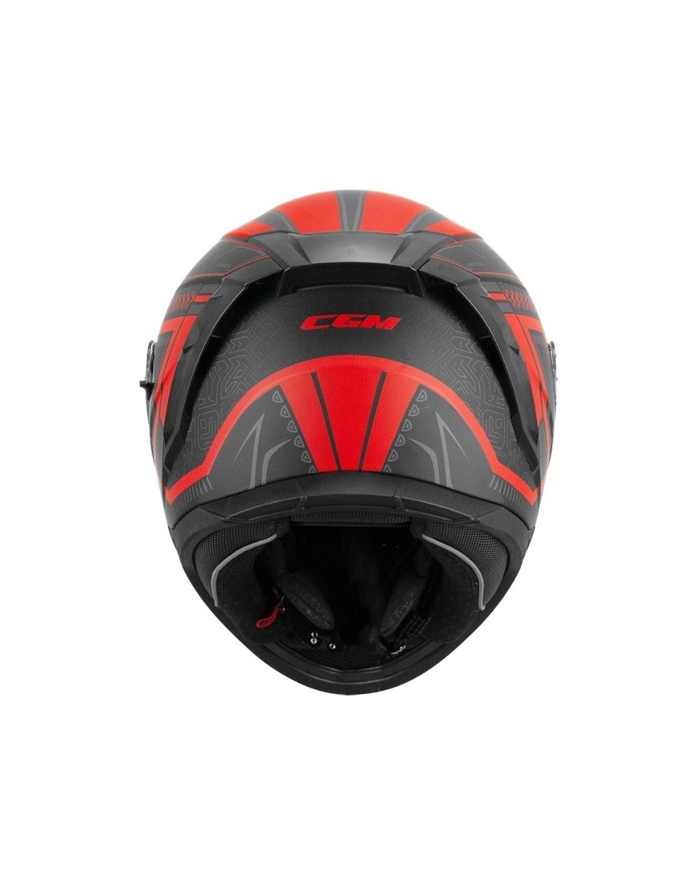 CGM 311M Blast Maya Tam Kapalı Kask - Kırmızı/Siyah - MotoDede