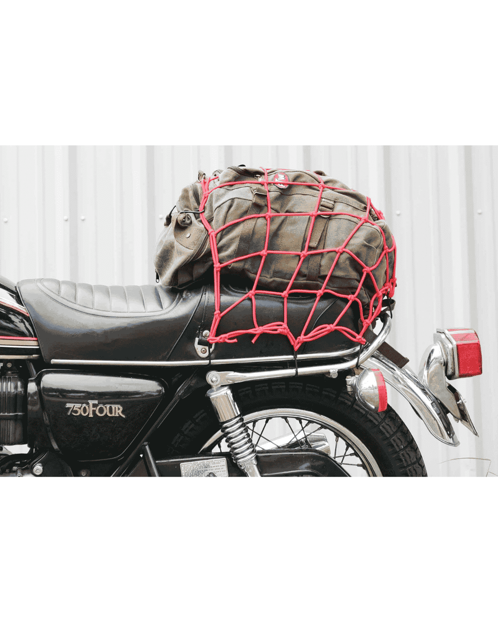 MTS BKF40 Demir Kancalı Motosiklet Yük Filesi - 40x40cm - MotoDede