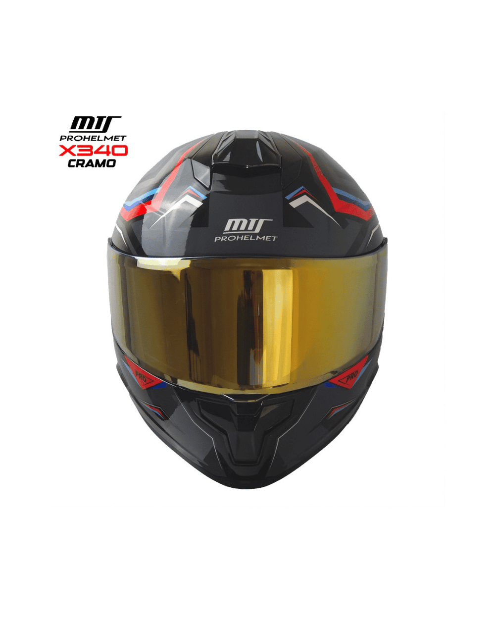 MTS Prohelmet X340 Cramo Tam-Yüz Motosiklet Kaskı - MotoDede