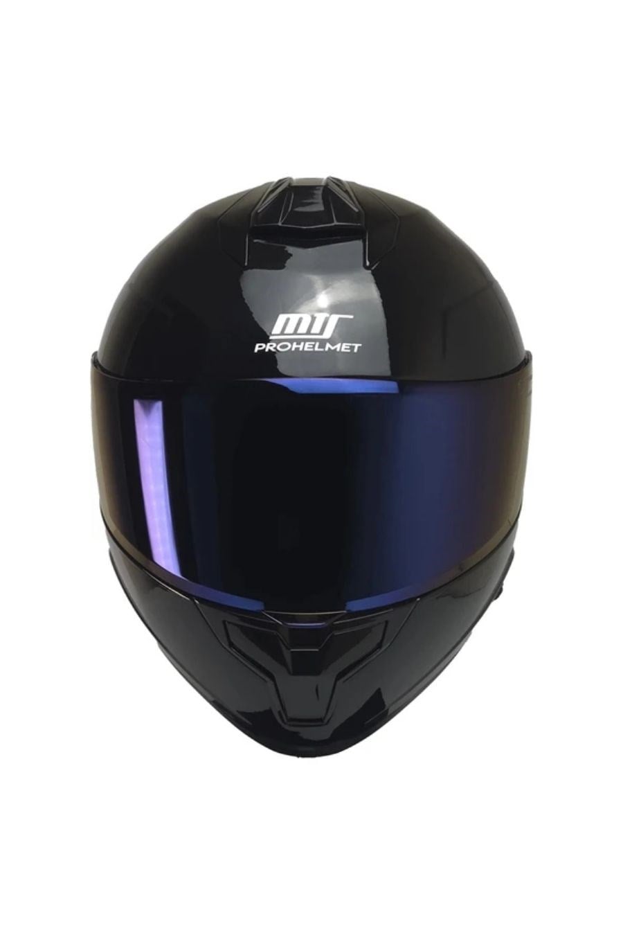 MTS X340 Full Face Kask Parlak Siyah - MotoDede