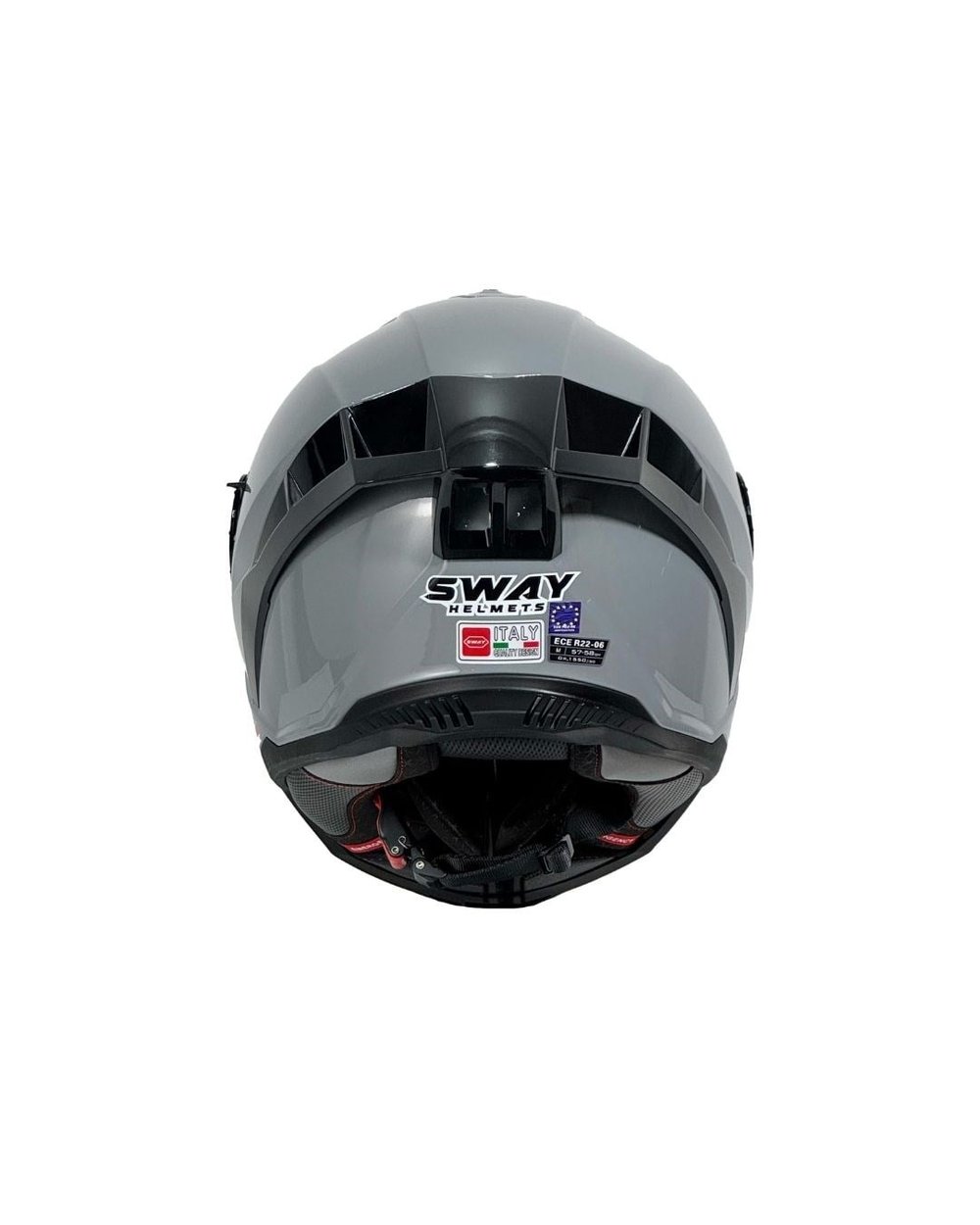 Sway SW 867 Nardo Grey Full Face Kask (ECE 22.06) - MotoDede