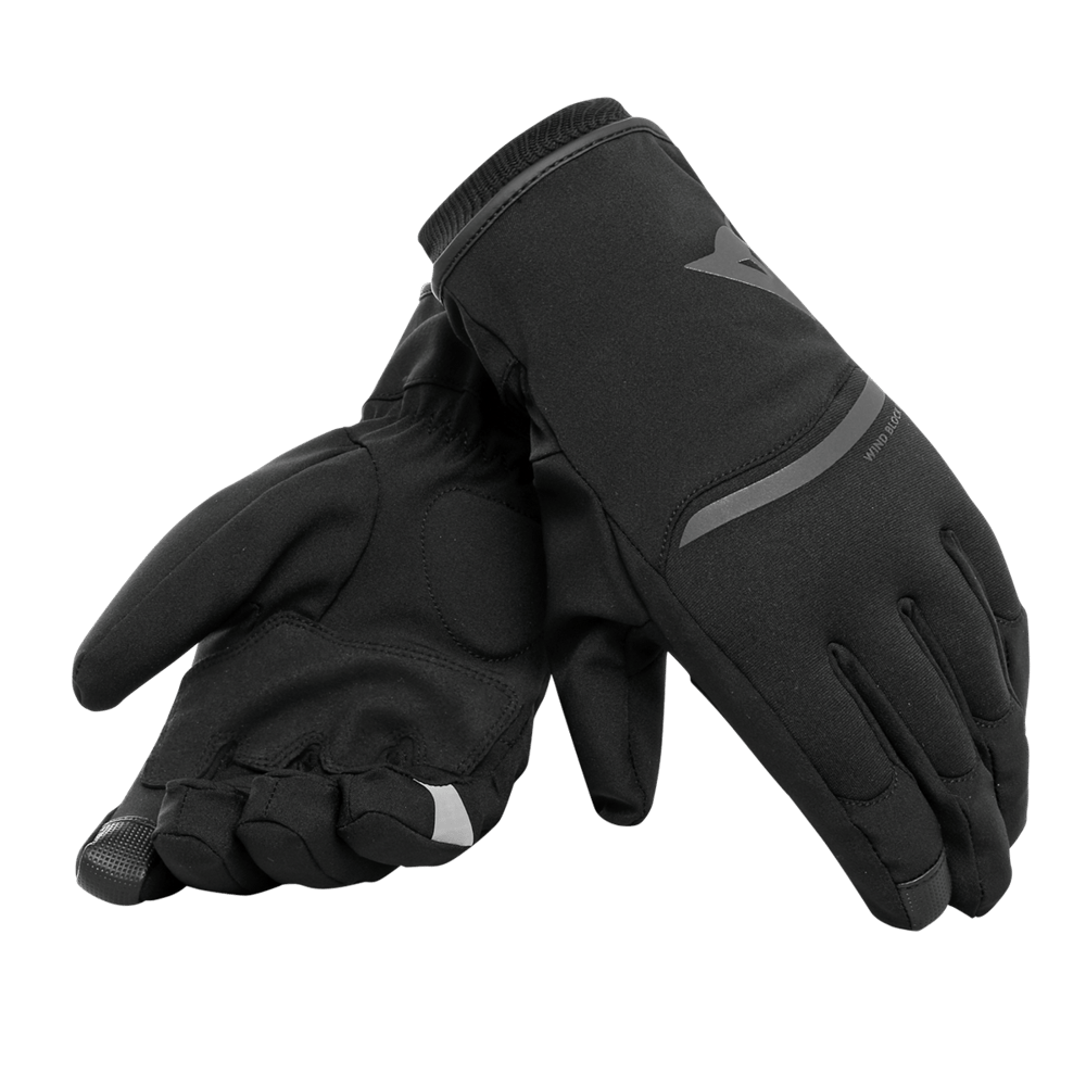 DAINESE ELD/PLAZA LADY D-DRY GLOVES BLK BLK BLK