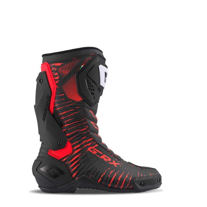 GAERNE G-RX RACING ÇİZME SİYAH KIRMIZI
