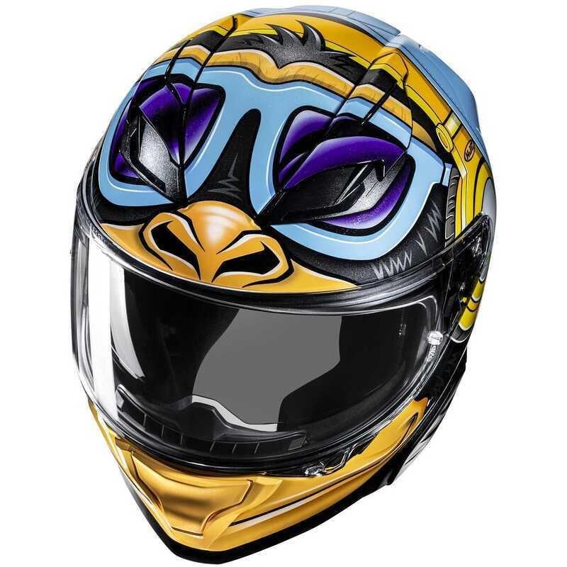 HJC F71 KASK MONKEY DJ MC23