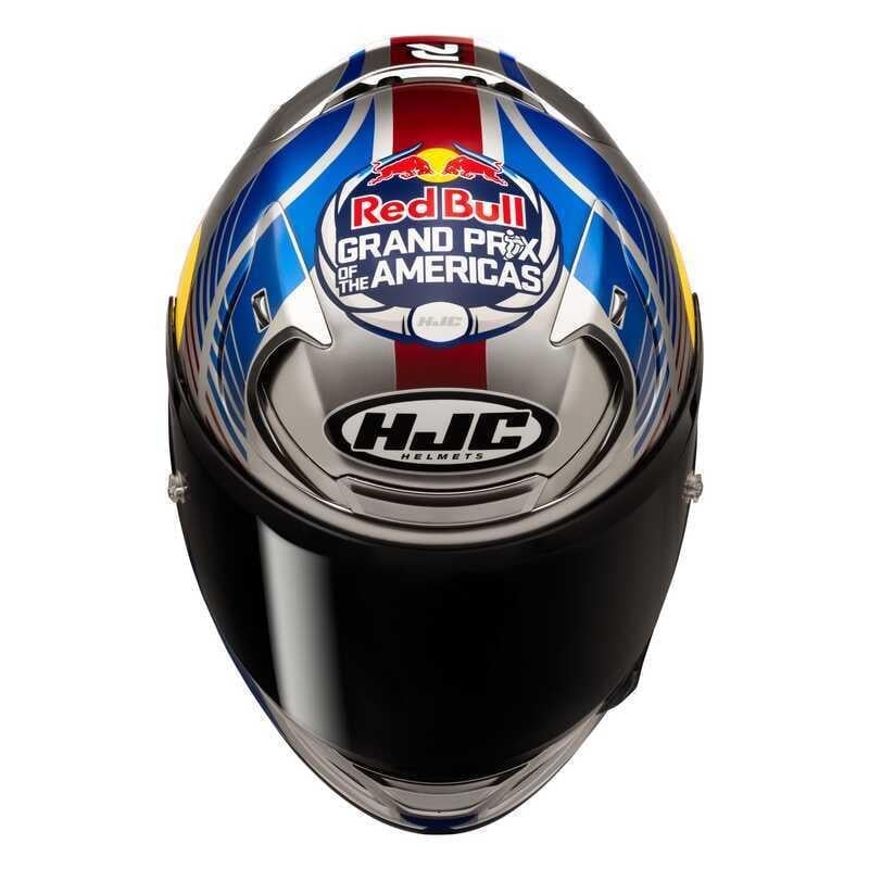 HJC RPHA12 KASK RED BULL AUSTIN GP 2 MC21