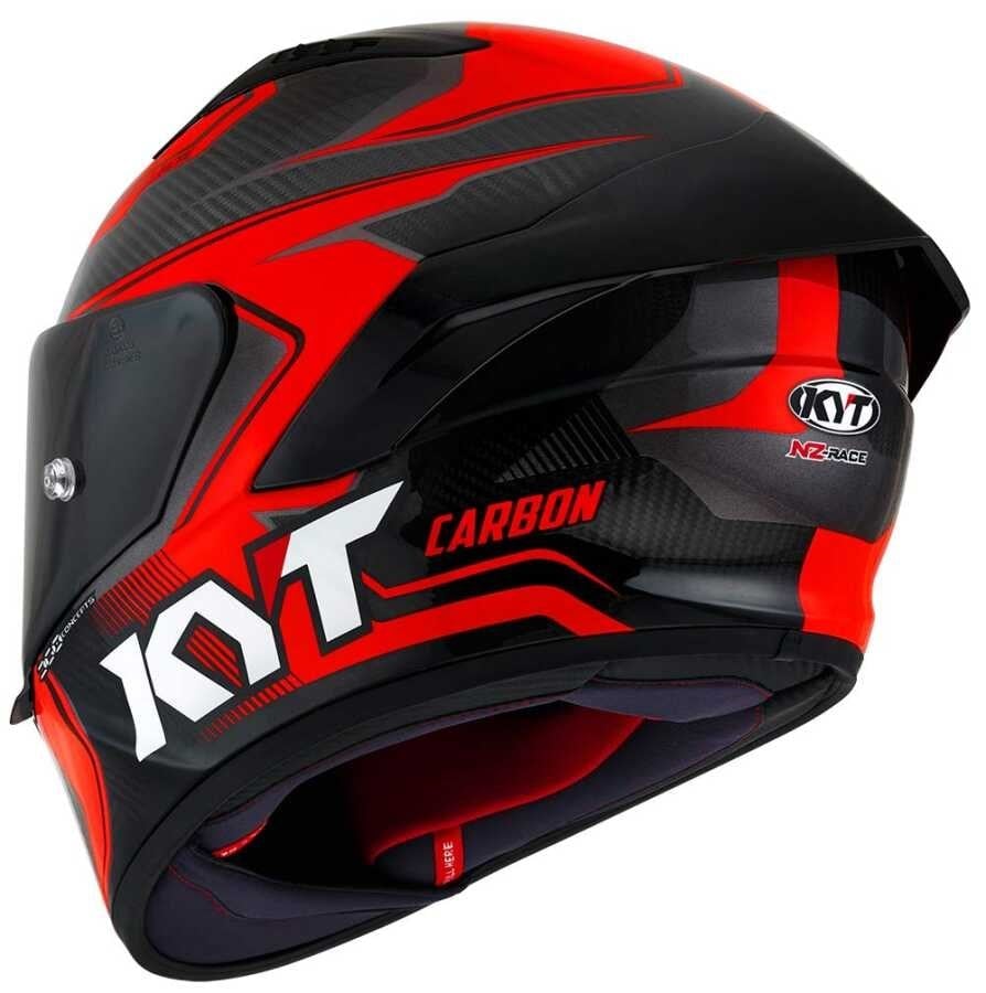 KYT NZ RACE KASK CARBON COMPETITION RED