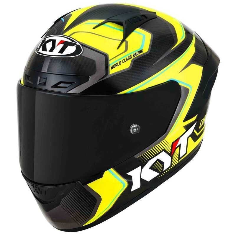 KYT NZ RACE KASK CARBON COMPETITION YELLOW