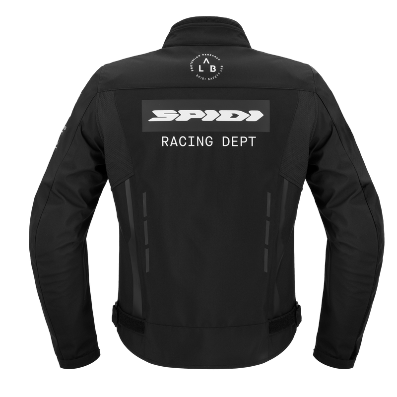 SPIDI MOTOJOY TEKSTİL CEKET SİYAH BEYAZ