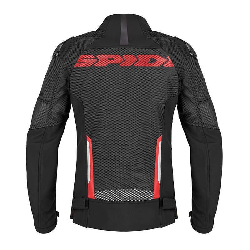 SPIDI RACE WARRIOR 2 NET LADY YAZLIK CEKET SİYAH KIRMIZI