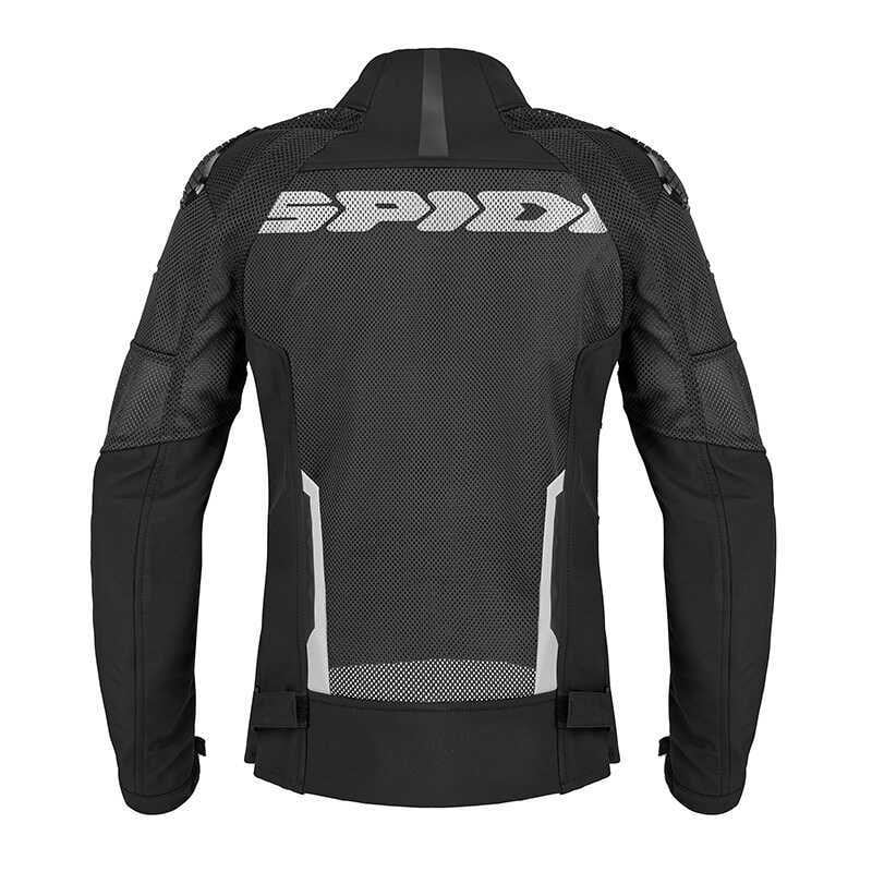 SPIDI RACE WARRIOR 2 NET LADY YAZLIK CEKET SİYAH BEYAZ