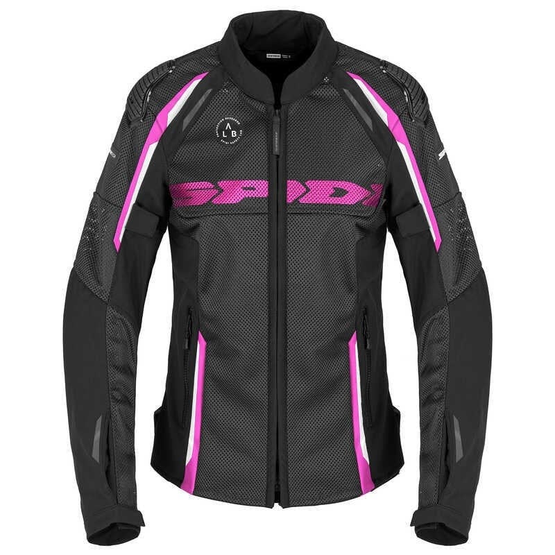 SPIDI RACE WARRIOR 2 NET LADY YAZLIK CEKET SİYAH FUŞYA