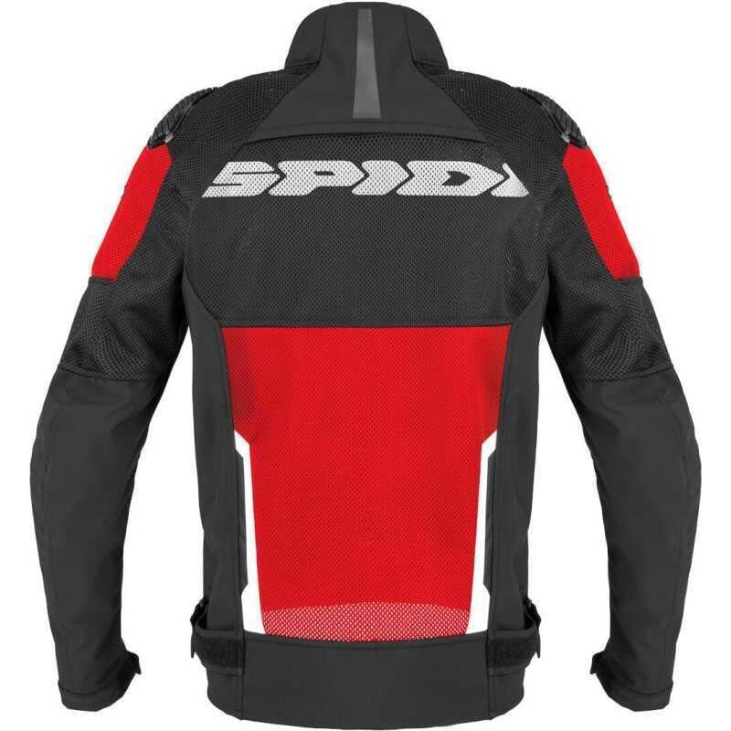 SPIDI RACE WARRIOR 2 NET YAZLIK CEKET SİYAH KIRMIZI