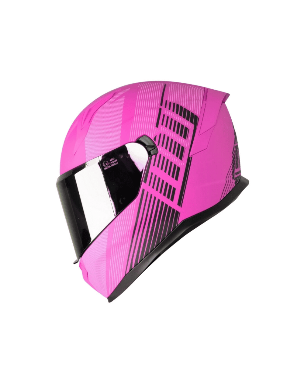 MTS M-910 Full Face Güneş Vizörlü Kask - Fuchsia Lady - MotoDede
