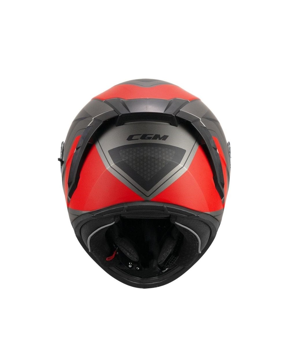 CGM 311R Blast Race Tam Kapalı Kask - Antrasit/Kırmızı - MotoDede
