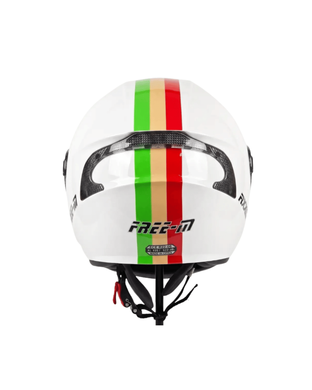 Free-M YA-665VR Güneş Vizörlü Yarım Kask - Italian Gold - MotoDede