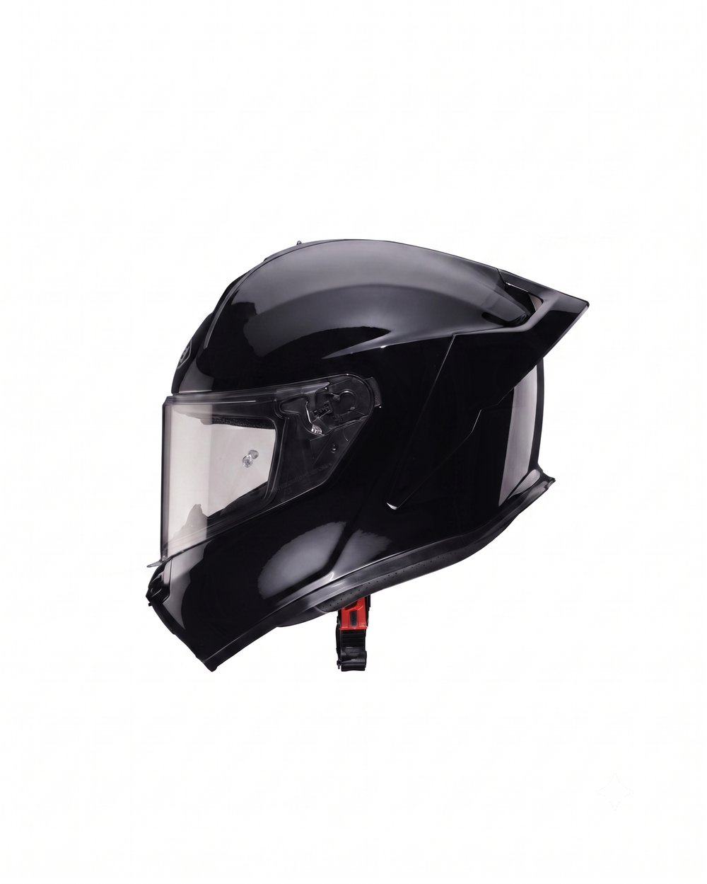 Caberg Roxter Parlak Siyah Full-Face Motosiklet Kaskı (+ İridyum Gümüş Vizör Hediyeli)