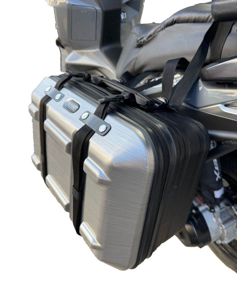 Forte GT 70901 Silver Körüklü Yan Heybe Çanta - MotoDede