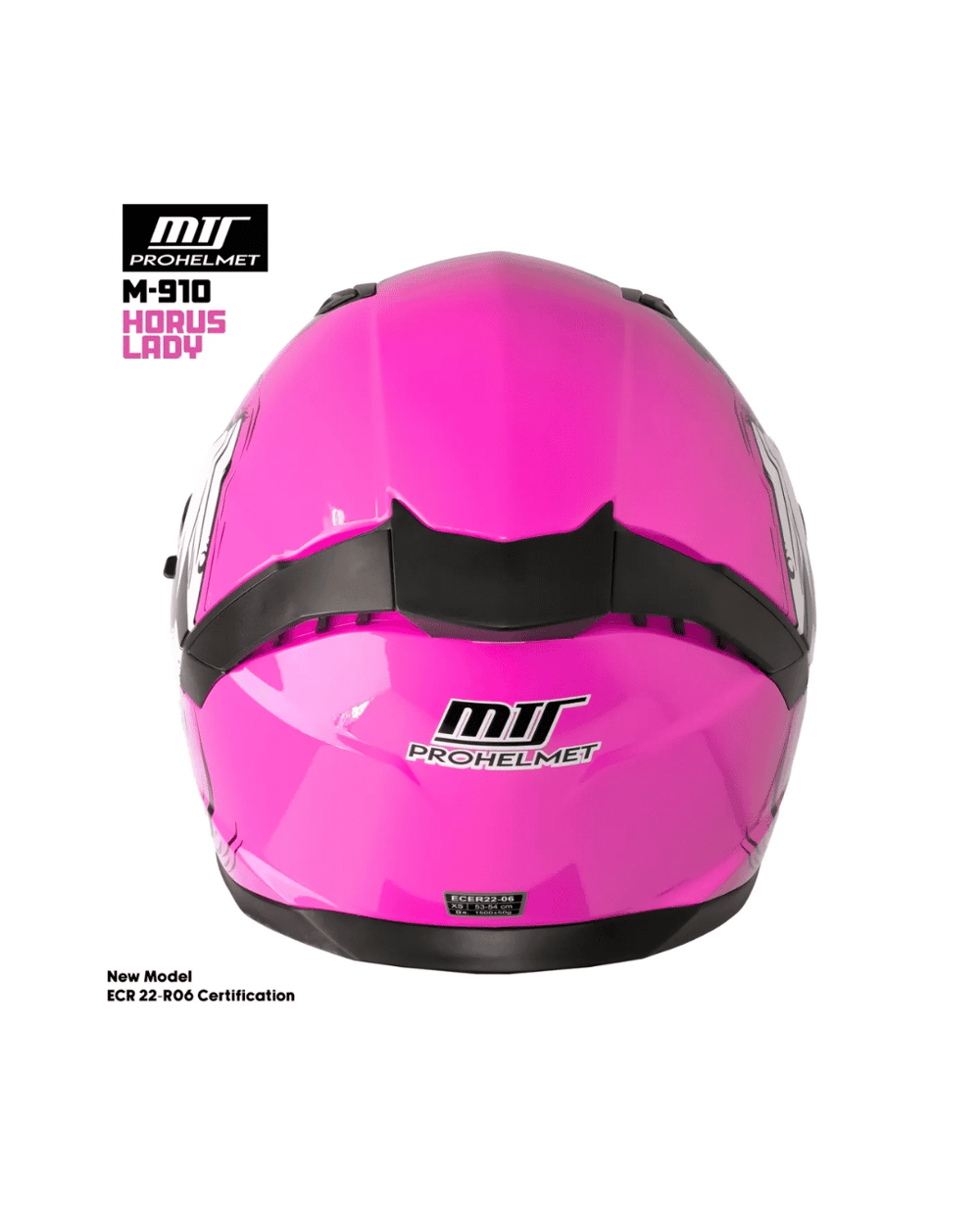 MTS M-910 Full Face Güneş Vizörlü Kask - Horus Lady - MotoDede