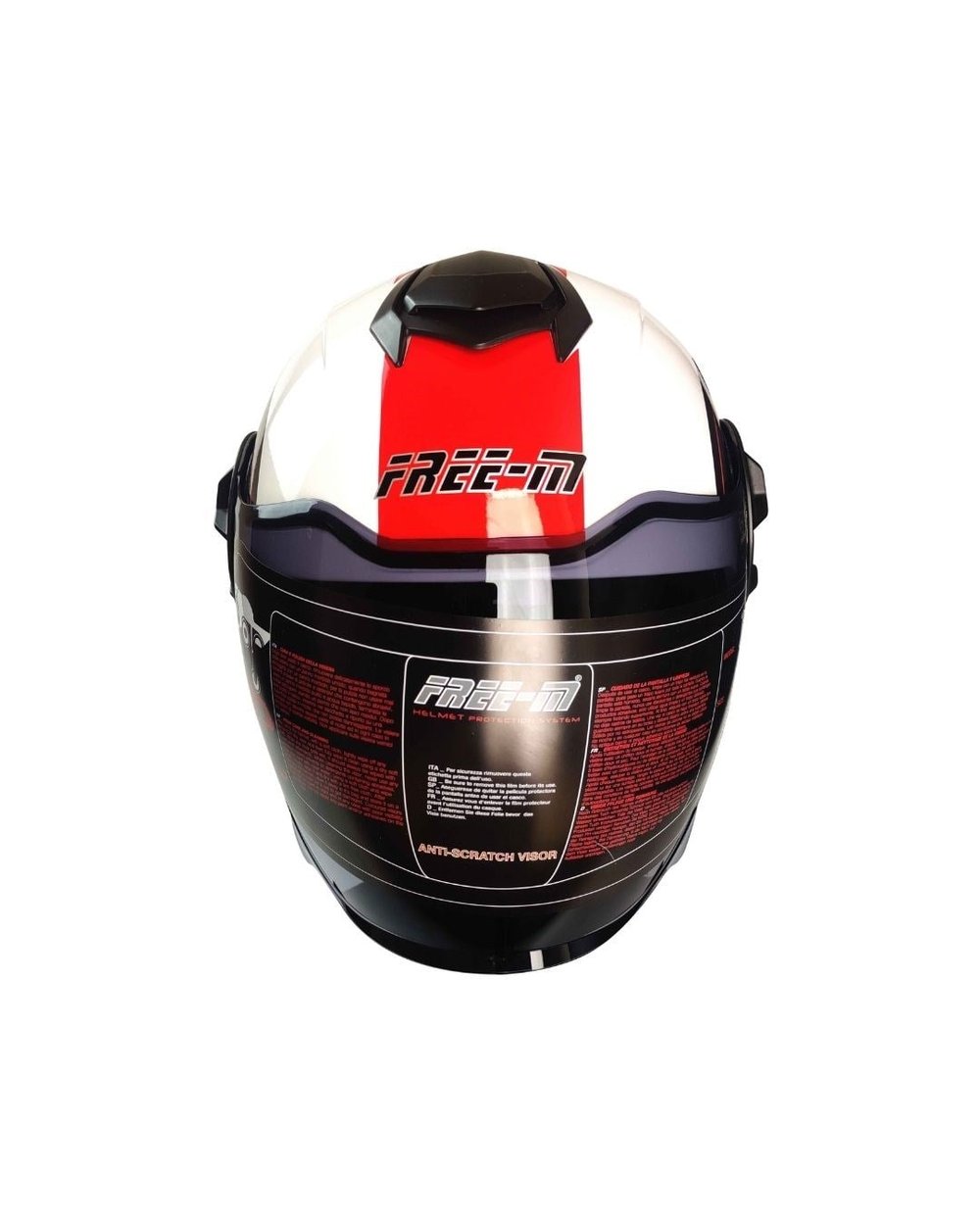 FREE-M FR-665 Yarım Kask Circle Grafik - MotoDede